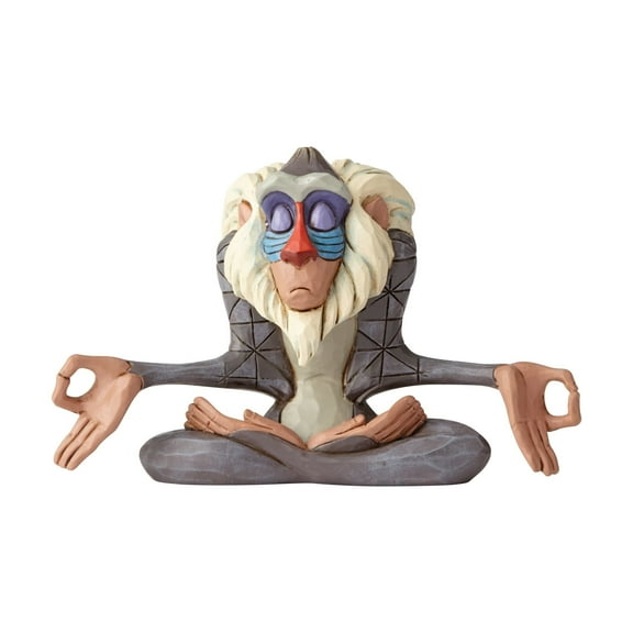 Enesco Disney Traditions by Jim Shore Lion King Rafiki Figurine, 3.1", Multicolor