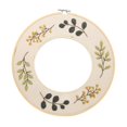 thumbnail image 1 of Coofit Embroidery Starter Kit DIY Floral Pattern Embroidery Set Cross Stitch Kit, 1 of 10