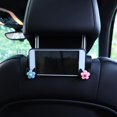 thumbnail image 2 of Multifunctional Flower Shape Car Hook Cute Car Seat Hook Back Storage L4F6, 2 of 9