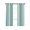 White Aqua, variant on Blue Purple Stripe Blackout Curtains, Light Blocking Print Window Curtains, Gradient Geometric Vertical Striped Thermal Insulated Window Drapes for Living Room Kitchen Cafe 2 Panels, 104"W x 52"L