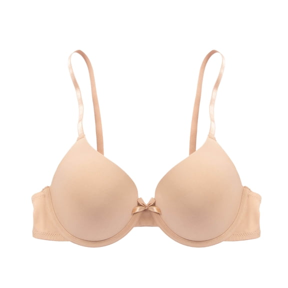 Riecok Balconette Bras for Women Push up Underwire Bra Supportive Breathable Adjustable Straps Everyday Bras Khaki 2XL