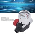 thumbnail image 4 of Air Adjusting Regulator Valve, Knob Lockable Aluminum Alloy Spray  Air Pressure Regulator Glass Dial High Accuracy Adjustment  For Pneumatic Tools, 4 of 8