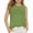 Green, variant on Povozer Girls' Tees Short Sleeve Cotton Girls Short Sleeve Crop Tops Kids Fashion Oversized Cute Crew Neck Cropped Athletic T Shirts Trendy Tee for 5-6 Years,Blue