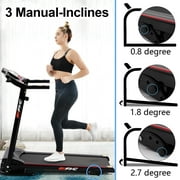 FYC 2.5HP Foldable Treadmill for Home with Bluetooth, 12 Incline, Compact Running Machine