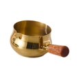 thumbnail image 4 of Taza de salsa de acero inoxidable Taza de condimento Utensilio de cocina Cacerola reutilizable con Oro, 4 of 9