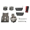 thumbnail image 1 of Protector de Eje Skid Plate NikouMX Chasis de Acero Inoxidable Negro Deportes, 1 of 8