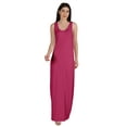 thumbnail image 1 of Inkmeso Basics Robe Longue Débardeur Sans Manches pour Femmes Décontractée d'Été de Tous les Jours en Jersey, 1 of 7