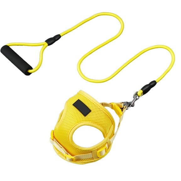 Yooshoverk Pet Leash Mesh Harness Durable Control for Small Dogs Outdoor Walks