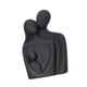 thumbnail image 5 of Figura cerámica de pareja que se abraza para la decoración del hogar y el hotel Negro, 5 of 8