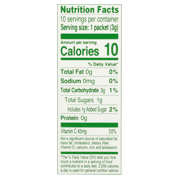 True Lemon Drink Mix, Triple Citrus Lemonade, 0.11 oz – Pack of 10 (3-Pack Bundle)