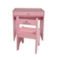 thumbnail image 2 of Impressions Vanity Slaystation Little Princess Vanity Set, Makeup Table with Mirror and Chair(Light Pink), 2 of 4