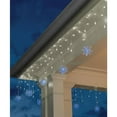 Home Accents Holiday 70Light LED White Dome with Snowflakes Icicle
