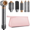 thumbnail image 7 of 6 in 1 Hot Air Styler, Hair Styler Wrap- High-Speed Hair Dryer Brush, Fast Drying Blow Dryer Brush, Auto Wrap Curlers for Volumizing Curl Straighten, No Heat Damage Ionic Frizz-Free Multi-Hair Styler, 7 of 7