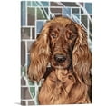 thumbnail image 1 of ARTCANVAS Irish Setter Dog Breed Canvas Art Print - Size: 18" x 12" (1.50" Deep), 1 of 9
