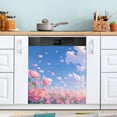 thumbnail image 5 of IAUYY Magnetic decorative sticker - 23x26 Inch PVC Refrigerator Decorative Cover, Removable DIY Art for Kitchen Appliances A Dancing in The Sky, 5 of 6