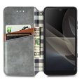 thumbnail image 5 of Case for Sony Xperia Ace II Flip Cover Wallet Flip Cover Magnetic Protective - Grey, 5 of 5