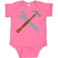 thumbnail image 3 of Inktastic Future Carpenter Tools Hammer Wrench Boys Baby Bodysuit, 3 of 5