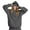 Grey, variant on Women's Casual Hooded Pullover Featuring Eye For Comfort In Travel And Everyday Wear Soft Cozy Sweatshirt