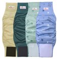 thumbnail image 2 of 2 Pcs Washable Male Dog Diaper Physiological Sanitary Pants Reusable Pet Dogs Nappy Belly Band Wrap Pee Pant Diapers For Puppy MD18 L, 2 of 6