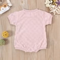 thumbnail image 5 of Huowey Toddler Baby Boys Girls Short Sleeve Plaid Romper Bodysuits Clothes, 5 of 5