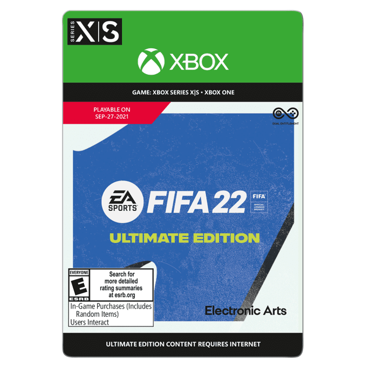 Stiptheid Charmant gebied FIFA 22: Ultimate Edition - Xbox Series X|S, Xbox One [Digital] -  Walmart.com
