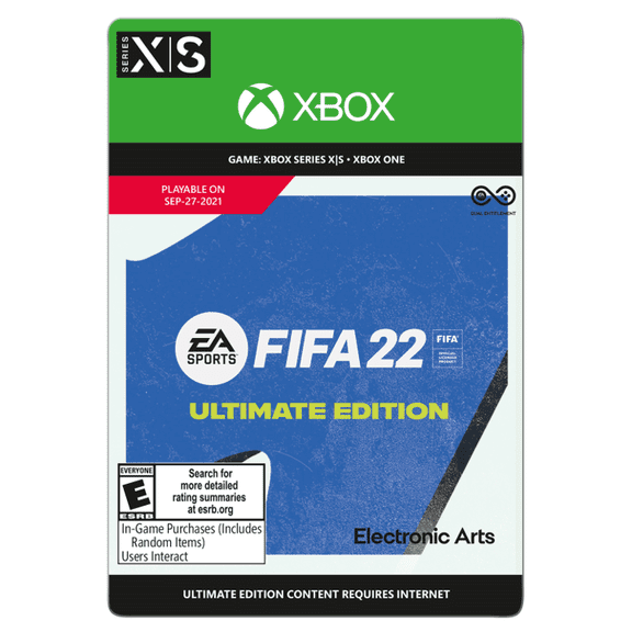 FIFA 22: Ultimate Edition - Xbox Series X|S, Xbox One [Digital]