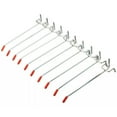thumbnail image 4 of 80Pcs Single Pegboard Hooks 150mm Board Slat Wall Retail Display Shop Peg Fits 25mm, 4 of 7