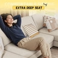 thumbnail image 4 of Homall Modern U-Shape 6 Seat Sectional Sofa, Corduroy Modular Couch, Oversized Sofa with Chaise for Living Room, 4 of 7