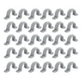 thumbnail image 1 of 30Pcs PVC Electrical Conduit Clamp U Bracket Pipe Strap for Telephone HVAC Lighting, 1 of 7