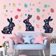thumbnail image 2 of Adhesivos de pared de PVC con forma de conejo y huevo de pascua, 25 x 29 cm, 2 of 4