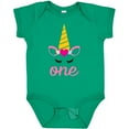 thumbnail image 3 of Inktastic 1st Birthday Unicorn Girls Baby Bodysuit, 3 of 5