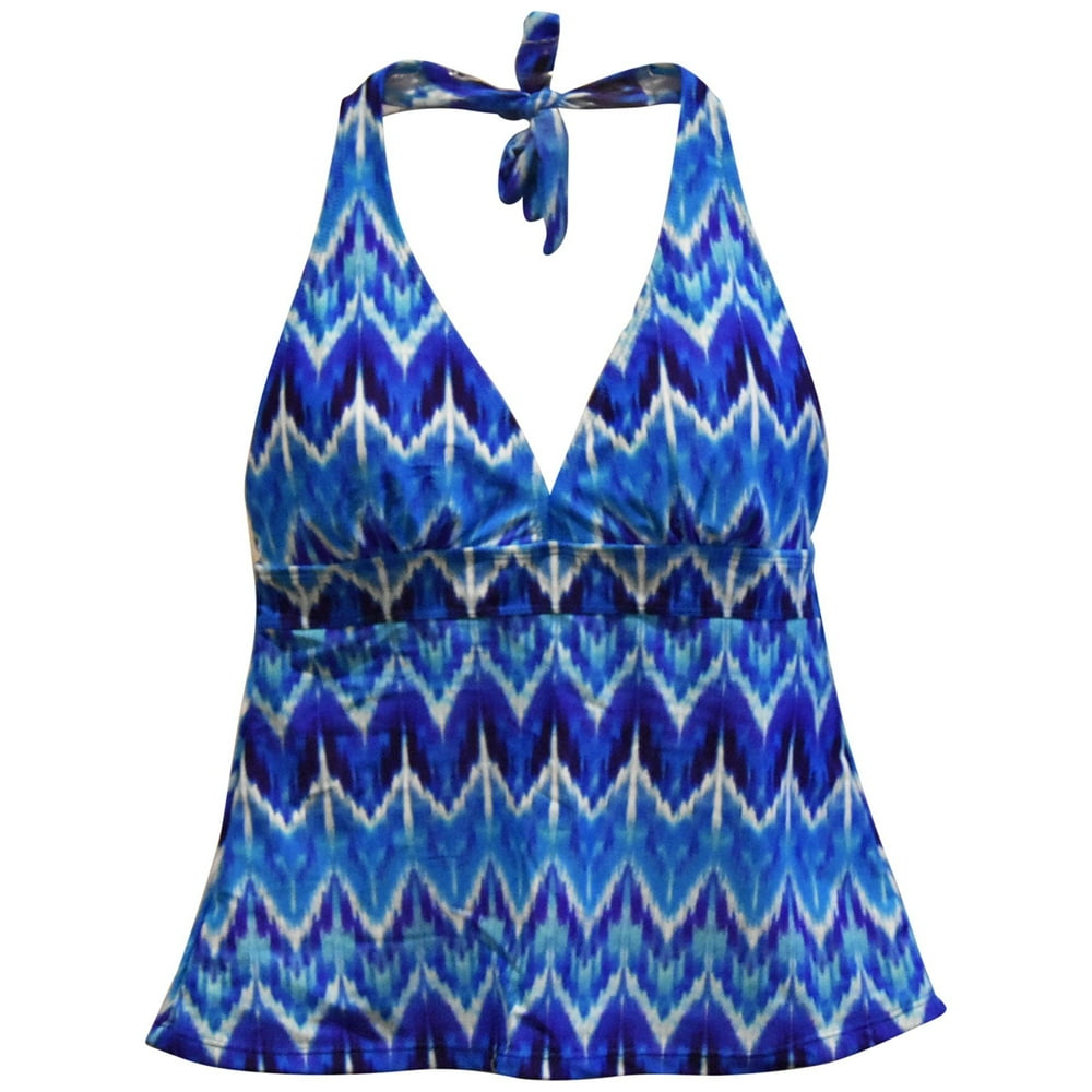 Heat Swimwear Heat Womens Halter Tankini Swimsuit Top Separates
