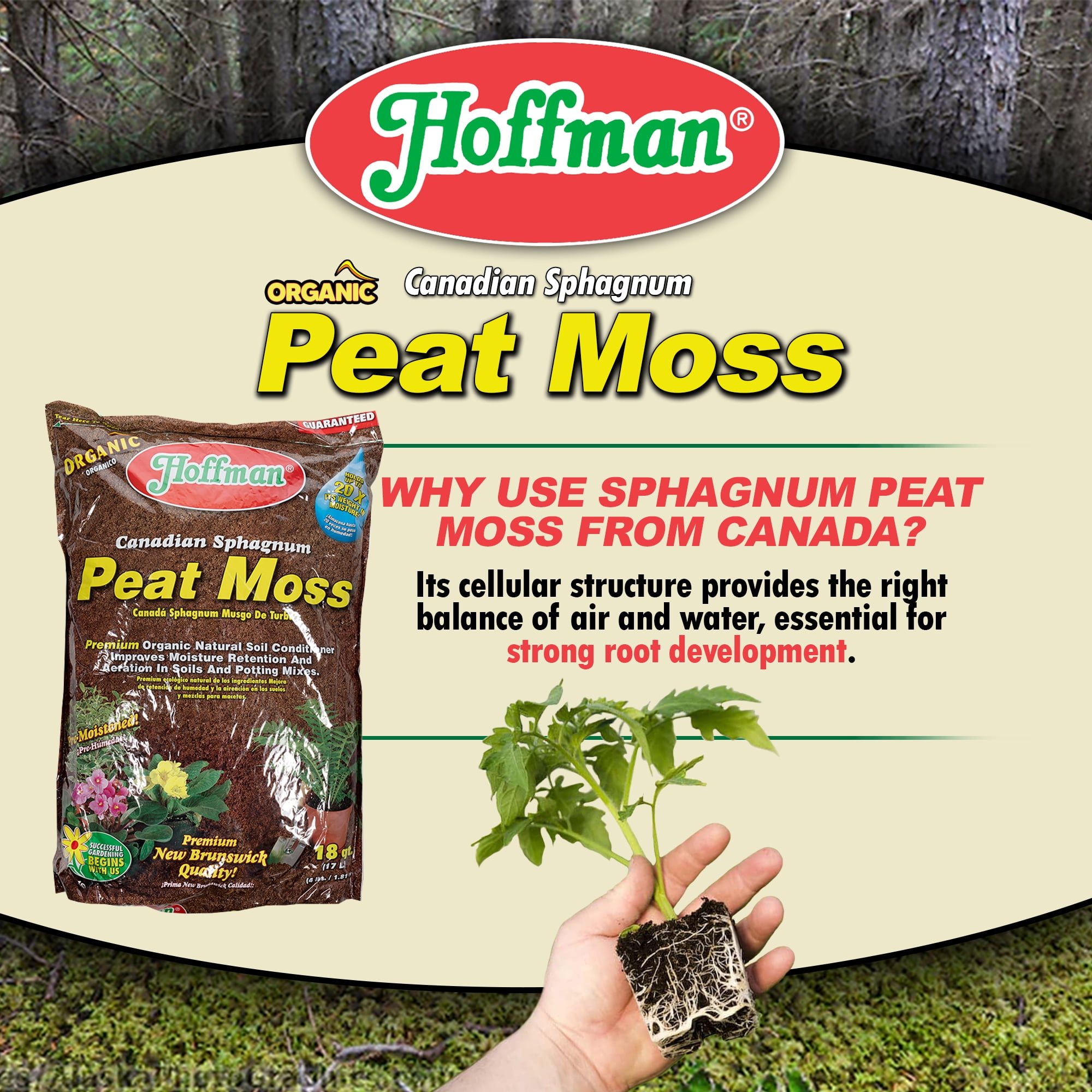 Image of Peat moss soil conditioner