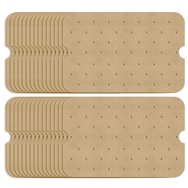 100Pcs Air Fryer Paper Air Hole Air Fryer Parchment Paper Liners for Ninja Foodi Smart FG551 Air Fryer Accessories