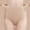Beige, variant on Women's Seamless Underwear High Waisted Tummy Control No Show Panties Full Coverage Stretch Briefs