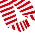 thumbnail image 4 of oqasdz Christmas Pajamas Kids Santa Pattern Striped Long Sleeve Sleepwear Xmas Pajama Set for Boys and Girls Casual Loungwear Snug Fit Daily Wear, 4 of 4