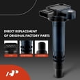 thumbnail image 3 of A-Premium Set of 4 Ignition Coil Pack and Iridium Spark Plugs Compatible with Toyota Tacoma 2000-2004, 4Runner 2000, 2.4L 2.7L, 3 of 8