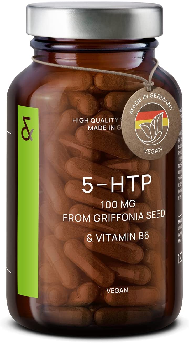 5HTP 100mg Plus Vitamin B6 Complex 5 HTP Extra Strength from