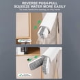 thumbnail image 5 of Cleaning Brush,Mops For Floor Cleaning Wet & Dry Dual Purpose Suction Mop With 360 ° Strong Self Squeezing Sponge Strong Suction 360 ° Rotation Durable Mop For For All Floor Types & Windows,Gray, 5 of 5