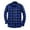 #A37 Blue, variant on CYiJun George Flannel Plaid Shirt for Men Casual Classic Fit Long Sleeved Button Down Plaid Shirt,Red M