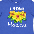 thumbnail image 4 of Inktastic I Love Hawaii Hibiscus Flowers Boys or Girls Baby T-Shirt, 4 of 5