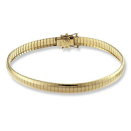 14kt 7" 5mm Convex Omega