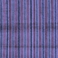 thumbnail image 1 of Ahgly Company Machine Washable Indoor Square Oriental Blue Modern Area Rugs, 8' Square, 1 of 4