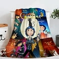 thumbnail image 3 of Coraline Cartoon Ghost Mom Flannel Blanket Wholesale Blanket Sheets Air Conditioning Blanket Napping Blanket, 3 of 24