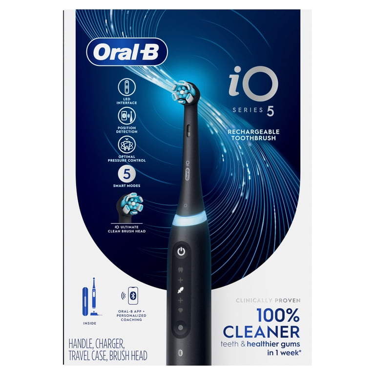 Free Shipping! Oral-B iO Series 5 Electric Toothbrush Black with