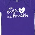 thumbnail image 4 of Inktastic Bestie Frenchie Boys or Girls Baby Bodysuit, 4 of 5