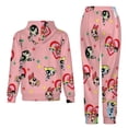 thumbnail image 2 of The Powerpuff Girls Unisex Adult Sweatsuits Hoodie & Sweatpants Long Sleeve Hooded Sweatshirt Matching Joggers Tracksuit Sets 2XS, 2 of 9