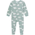 thumbnail image 4 of Gerber Baby and Toddler Neutral Microfleece Blanket Sleeper Pajamas, 3-Pack, Sizes 0/3 Months - 5T, 4 of 9