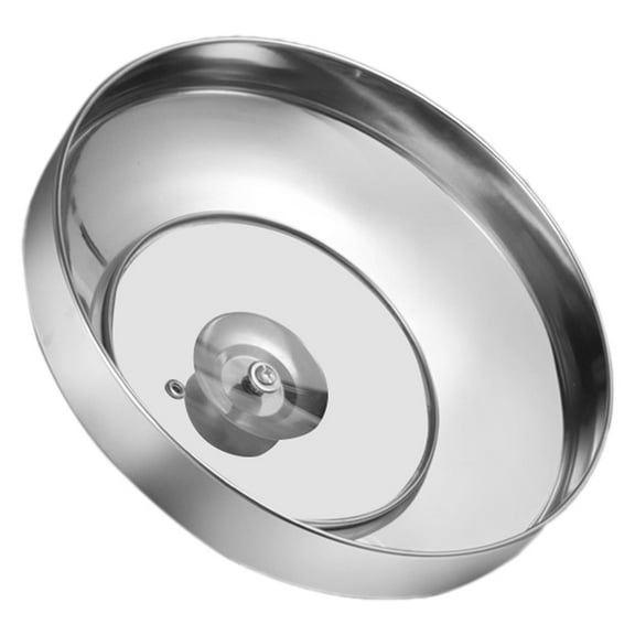 Milisten Dome Lid Stainless Steel 1Set 10.5In
