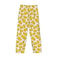 thumbnail image 3 of Fotbe Cheese Men's Pajama Pants,Sleepwear Pants,Pj Bottoms Drawstring And Pockets-Medium, 3 of 7